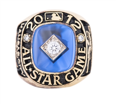2012 American League All Star Game Ring (Autry LOA)